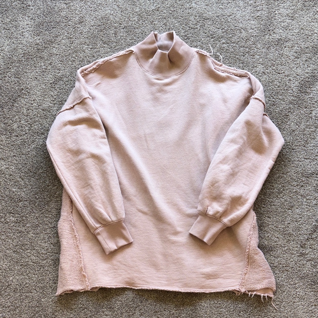 We The Free Wonderful Pullover Oversized Medium